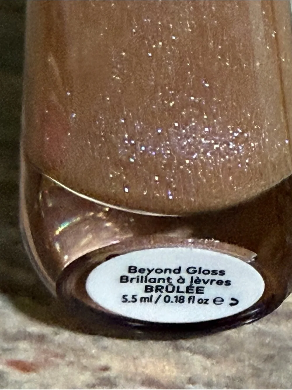 NWOB BEAUTYCOUNTER Brûlée Shimmery Beyond Gloss Nude Lip Gloss -